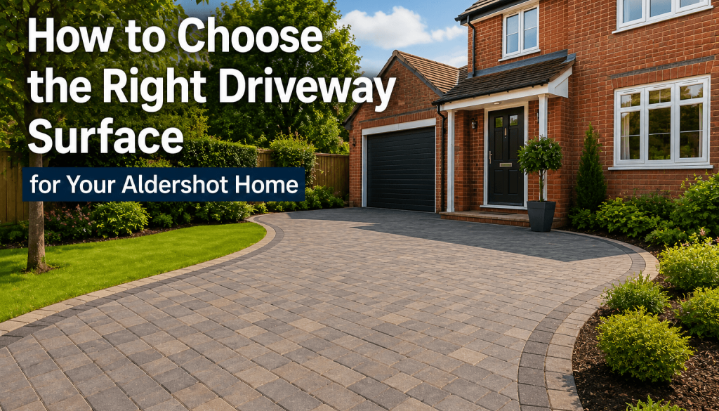 How to Choose the Right Driveway Surface for Your Aldershot Home