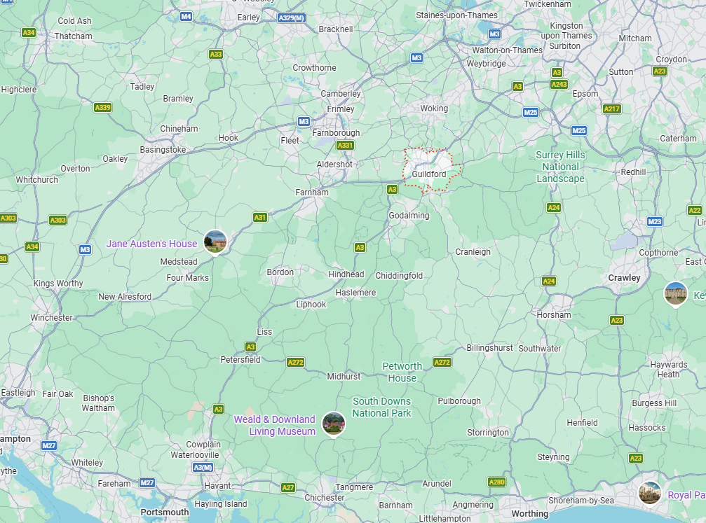 area we cover