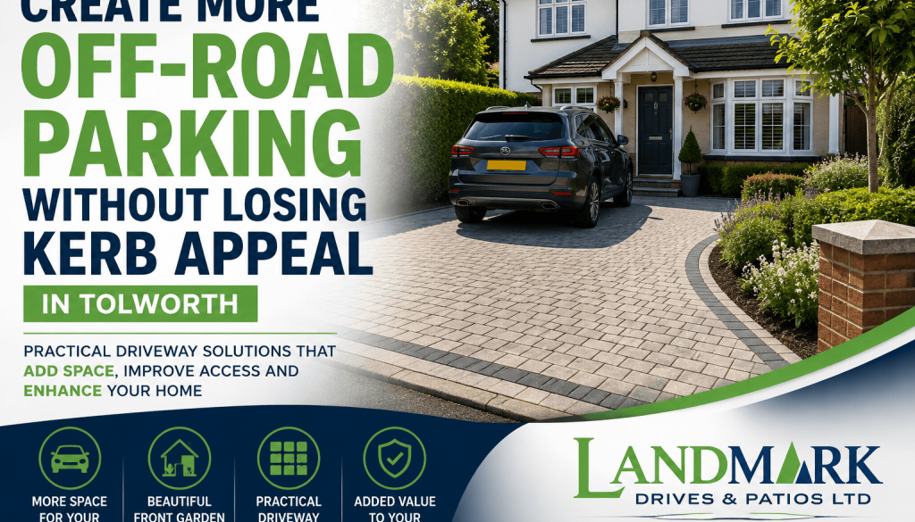 getting off road parking with a new driveway extension in guildford