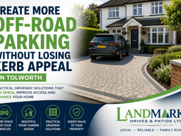 getting off road parking with a new driveway extension in guildford